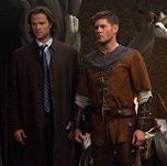 Dean as a LARPer, and Sam...